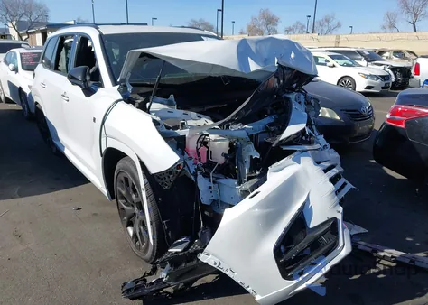 2026 Lexus Tx 500H F Sport Performance Premium z USA, uszkodzony, nr VIN 5TDABAB62TS019494